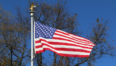 Mt. Moriah Cemetery Naval Plot Flag Pole